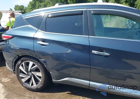 2016 Nissan Murano Platinum from USA, damaged, VIN 5N1AZ2MH1GN164582